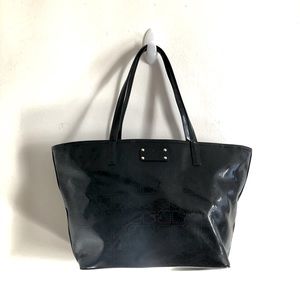 Kate Spade Harmony, Medium Tote, Patent Leather, Black